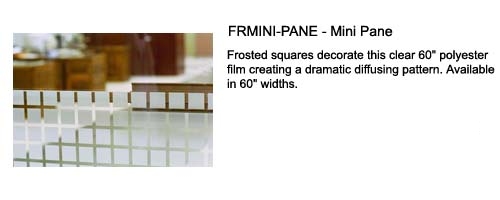 Designer Film Mini Pane Window Tinting Service NC SC