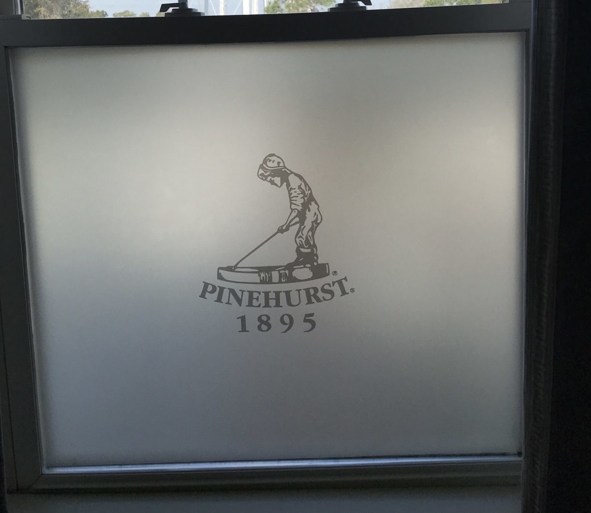 Pinehurst Frosted Glass